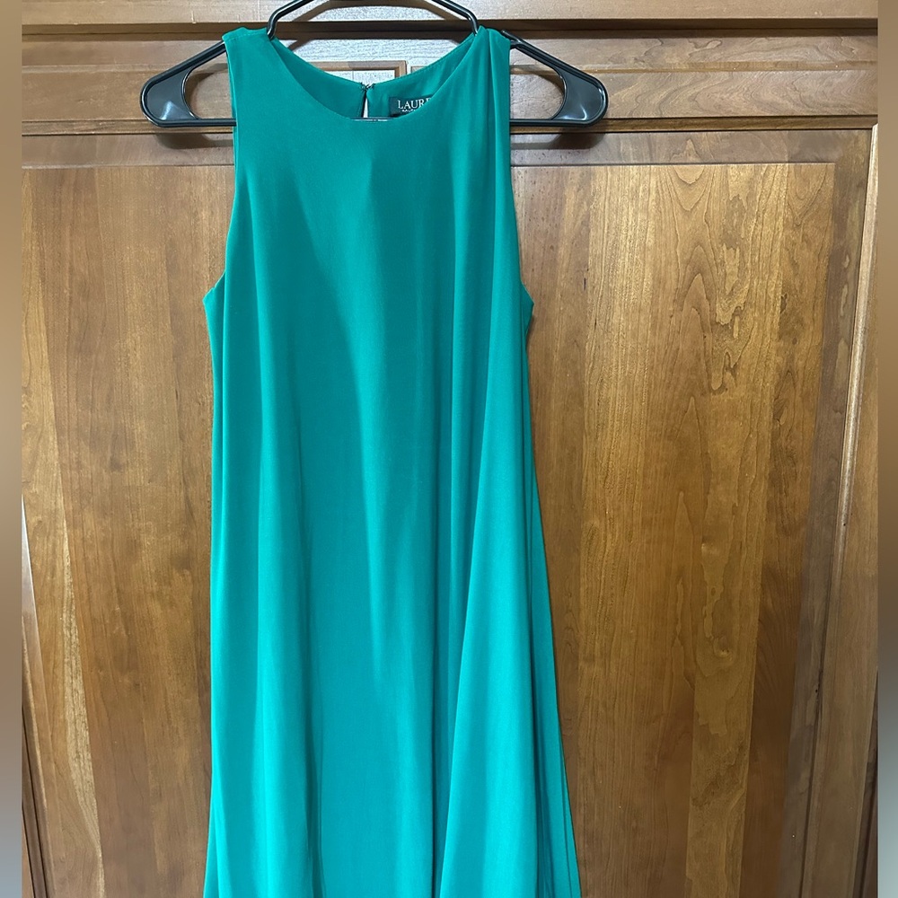 Lauren by Ralph Lauren green swing dress size 6